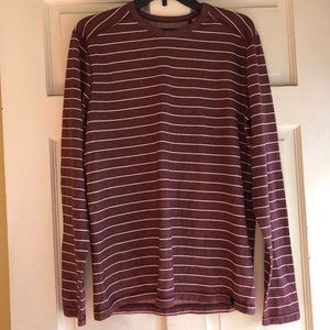 PrAna striped long sleeve SZ M